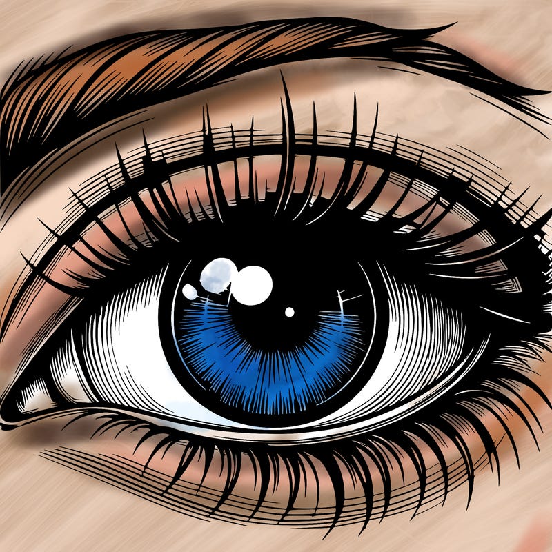 realistic eye