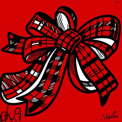plaid ribbon