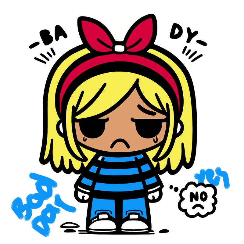 bad day girl