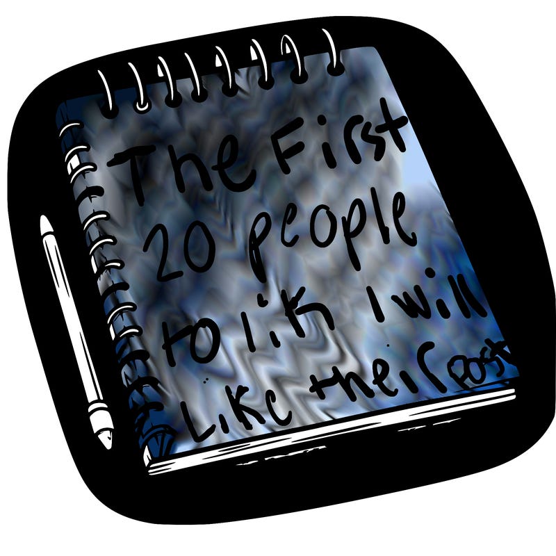 a blank sketch pad