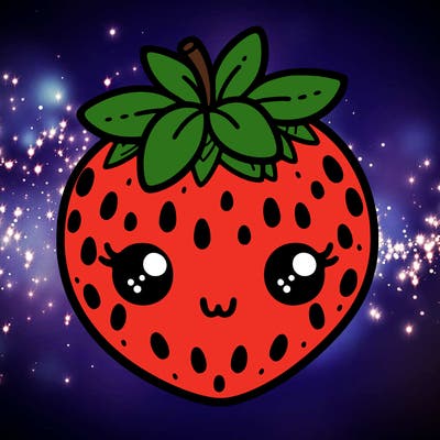 cute strawberry