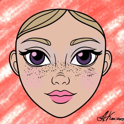 a face