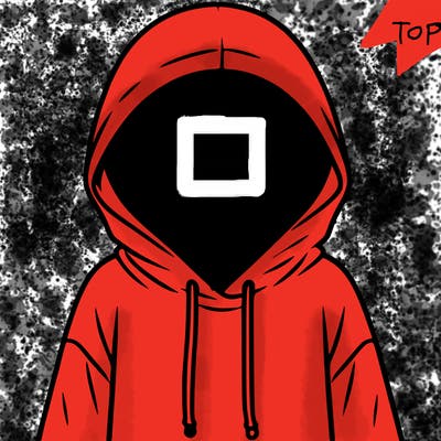 faceless girl in hoodie