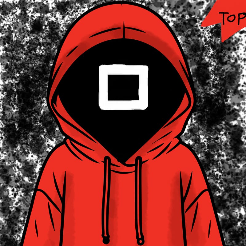 faceless girl in hoodie