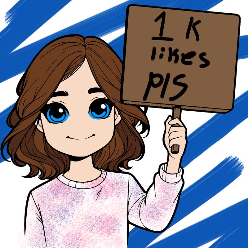 realistic girl holding up a sign