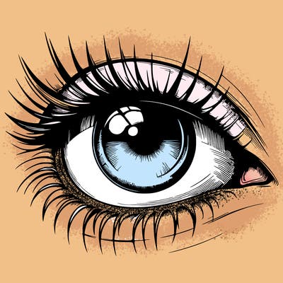 realistic eye