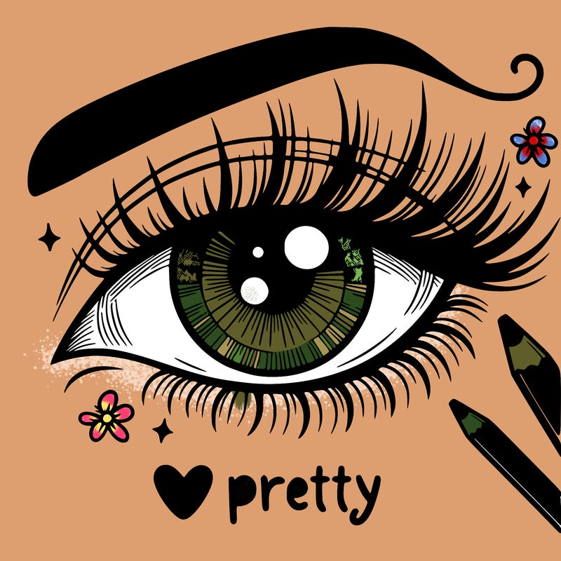 pretty eye
