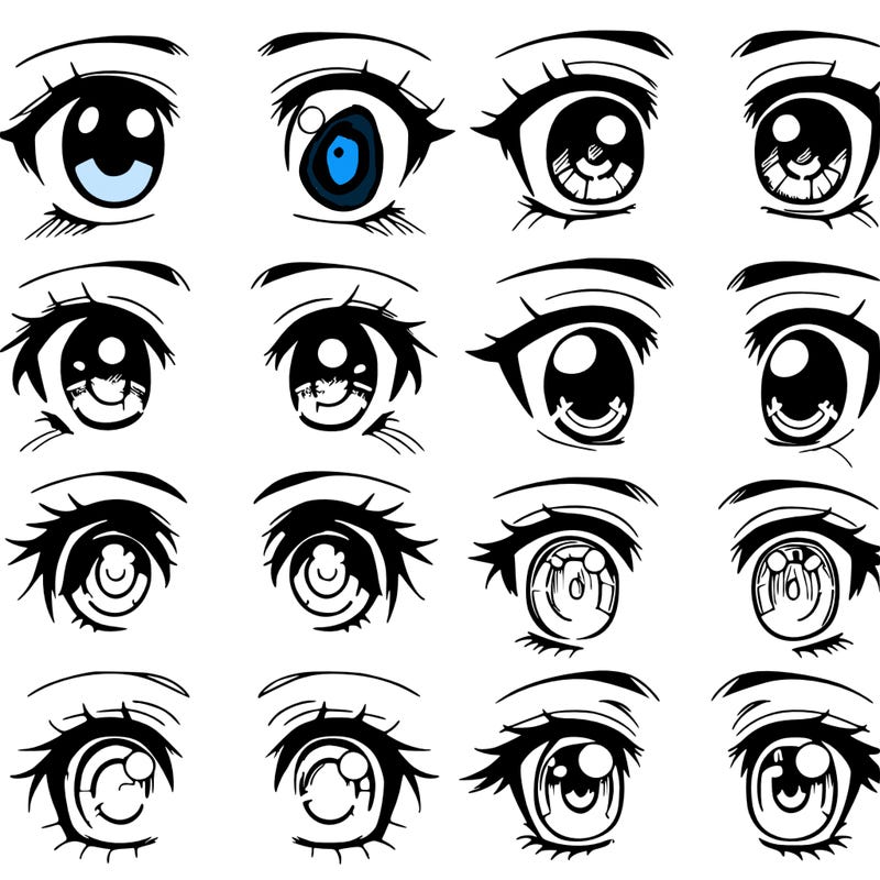 anime eyes