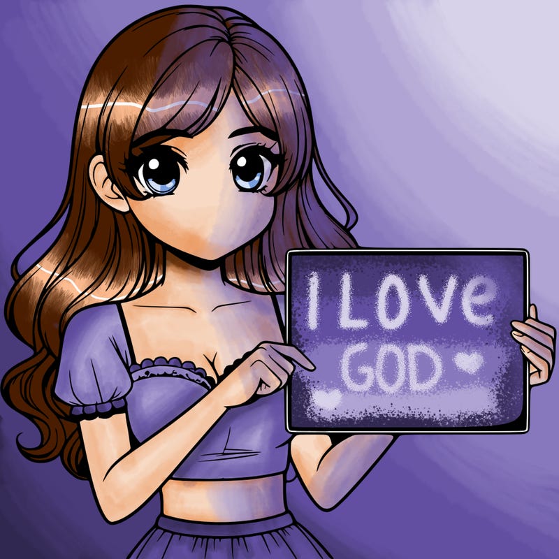 realistic pretty girl holding blank sign