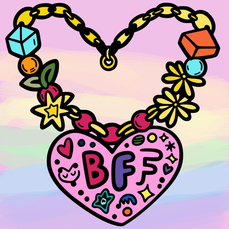 bff necklace.
