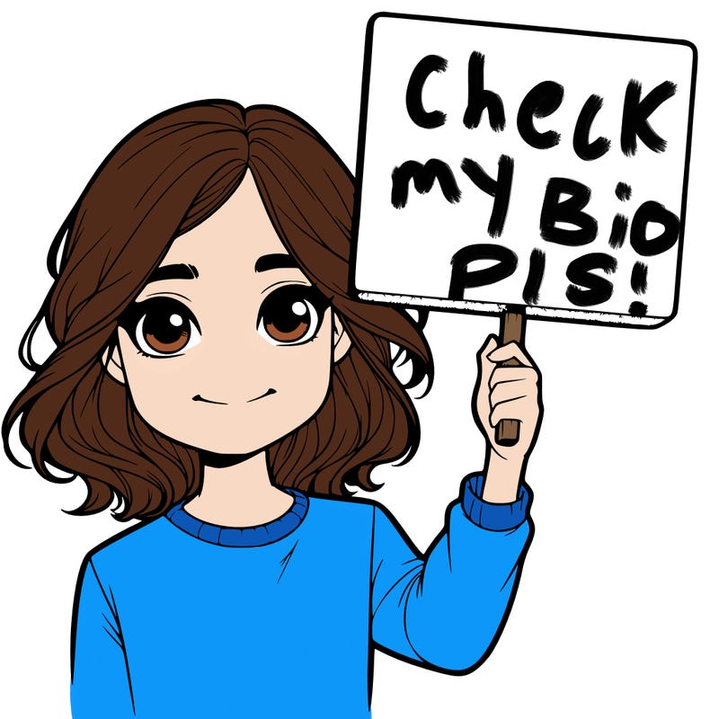 realistic girl holding up a sign