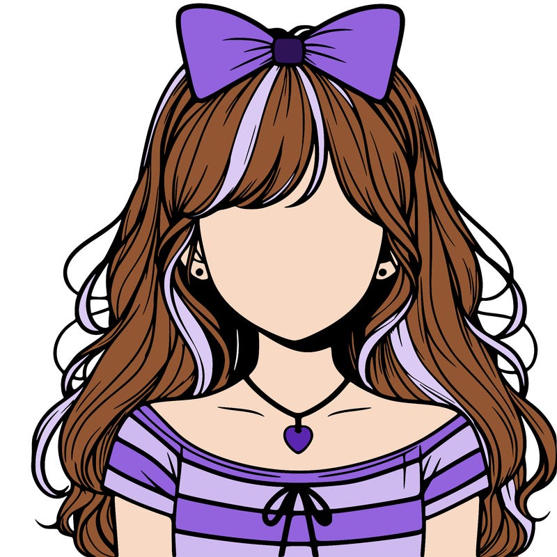 realistic girl no face