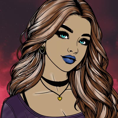 detailed realistic girl