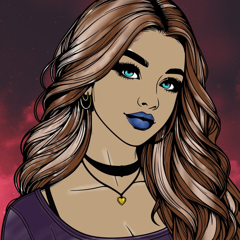 detailed realistic girl