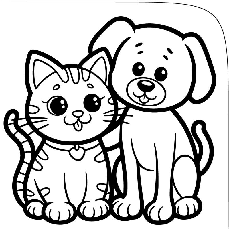 cat and dog