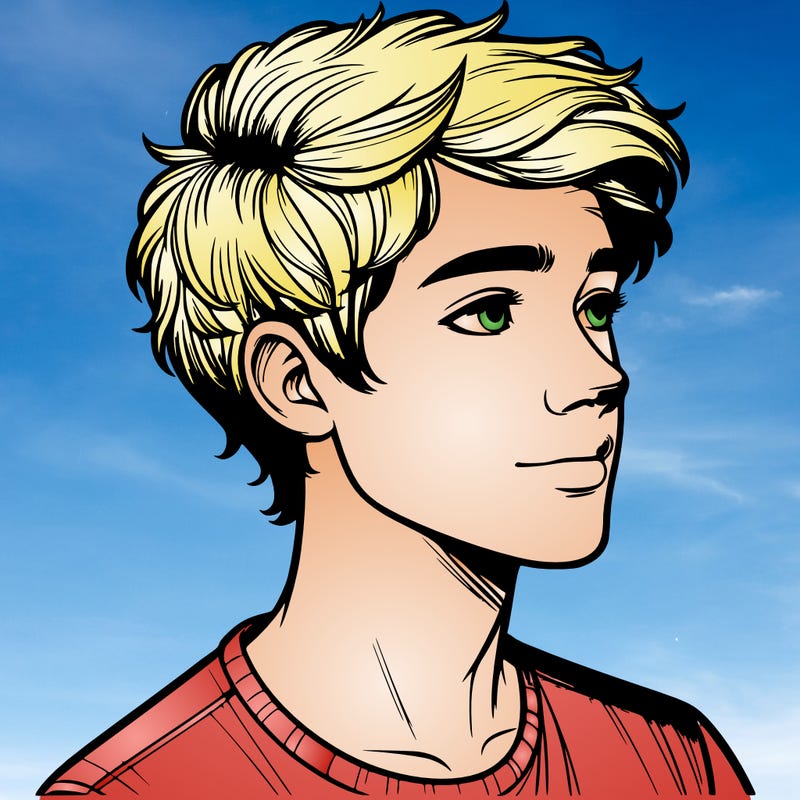 realistic teenage boy