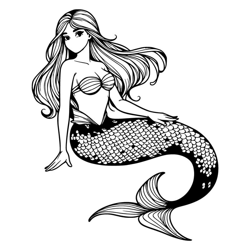 realistic mermaid