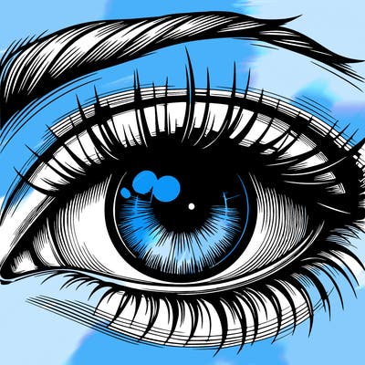 realistic eye