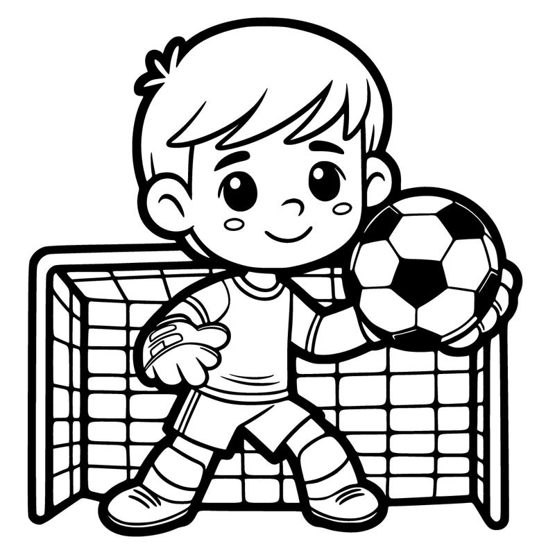 soccer goalie boy
