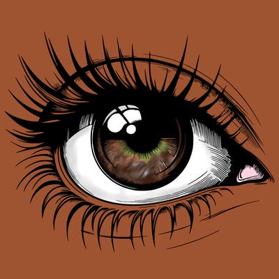 realistic eye