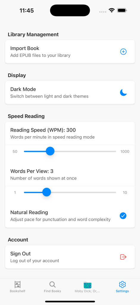 SpeedReadApp - Books App | MWM
