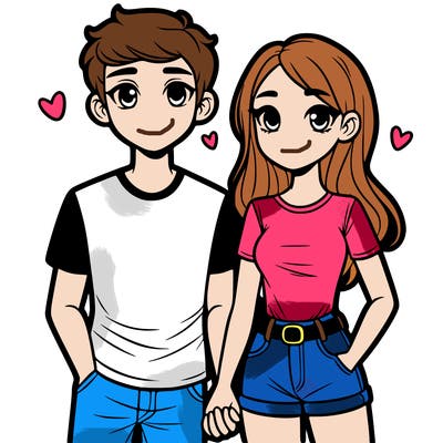 boyfriend and girlfriend