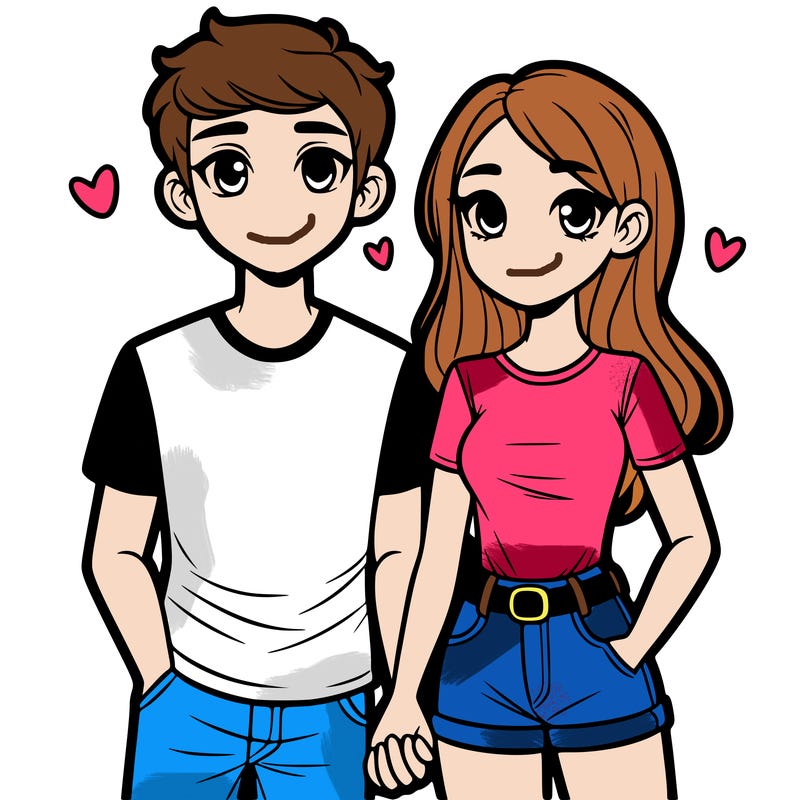 boyfriend and girlfriend