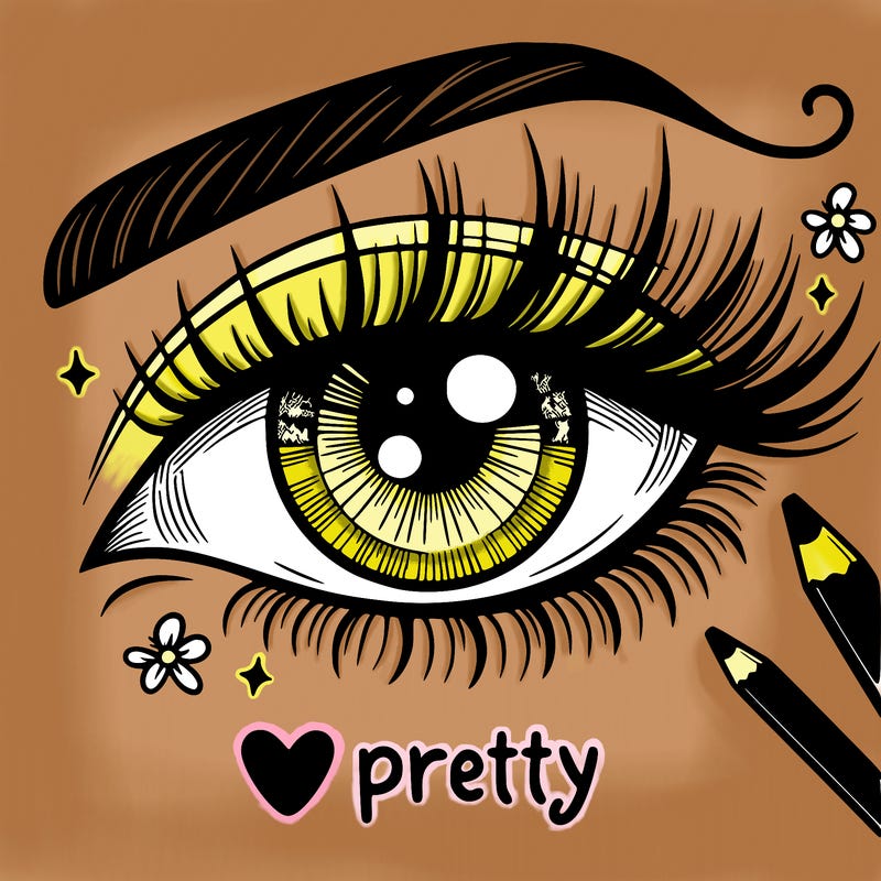 pretty eye