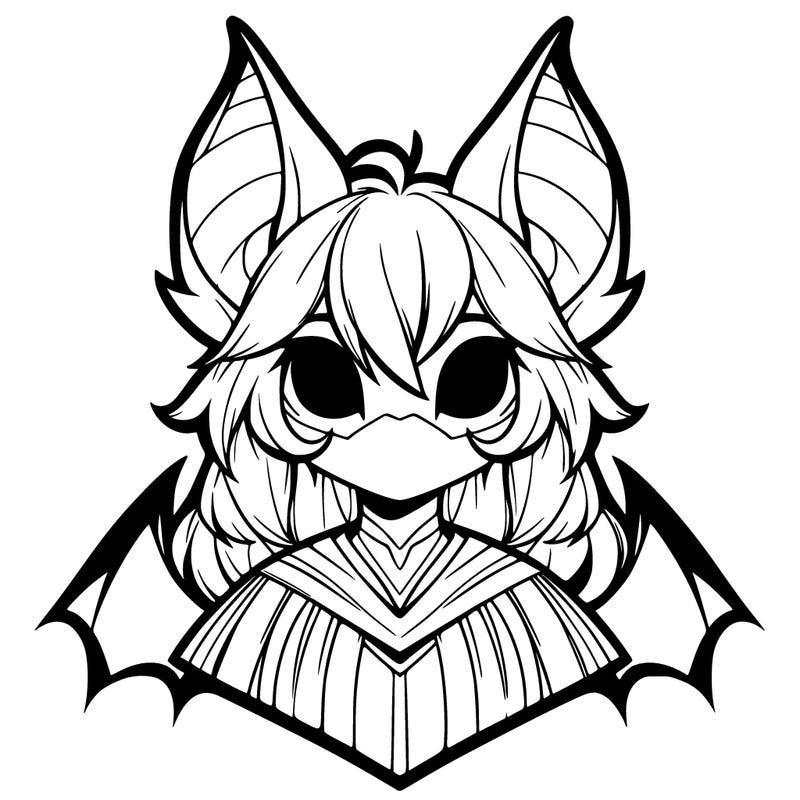humanoid bat girl