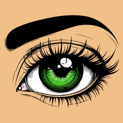 realistic eye