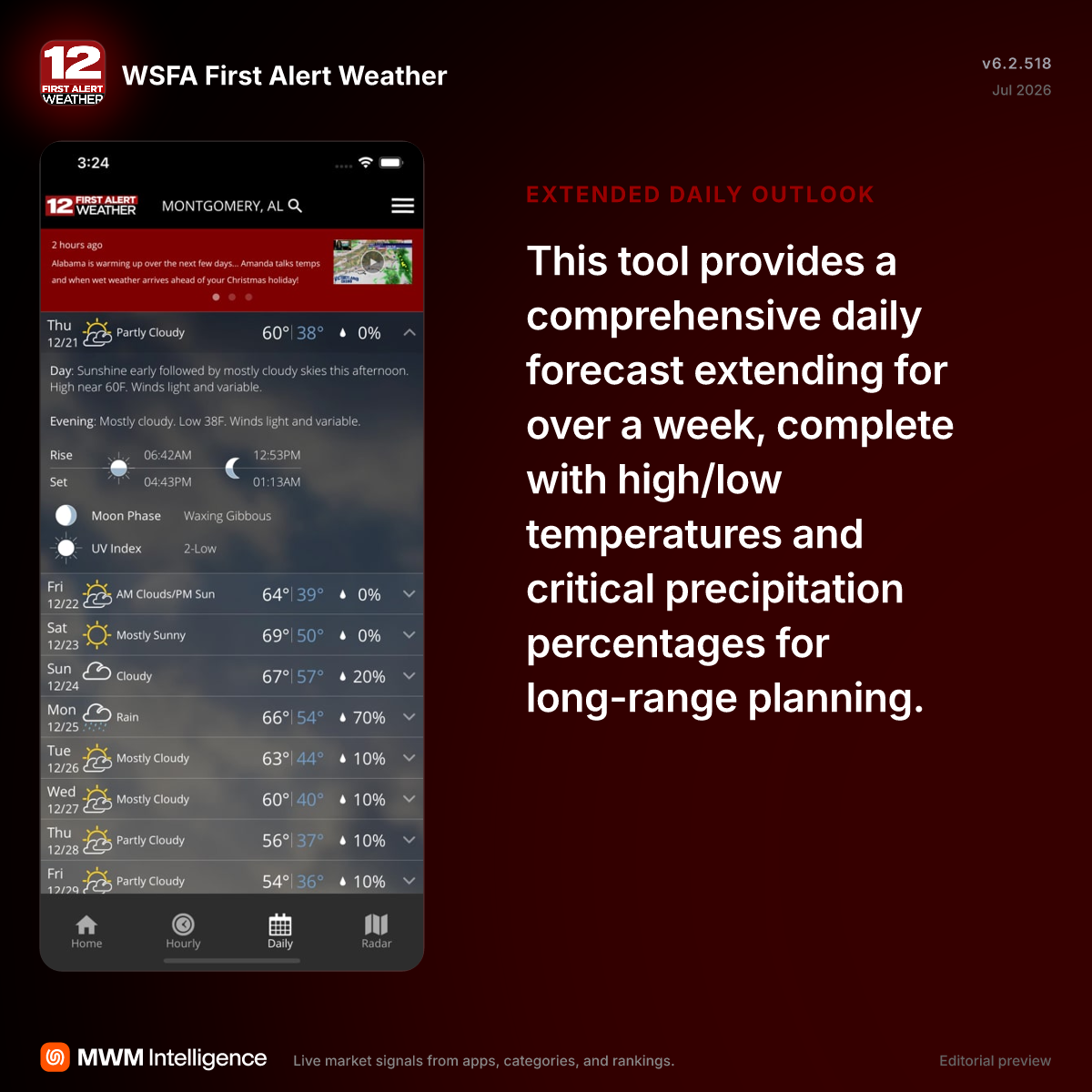 WSFA First Alert Weather - Weather App | MWM