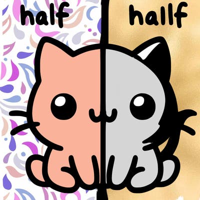 half and half period such.