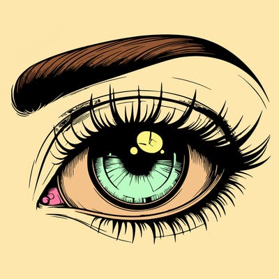 realistic eye