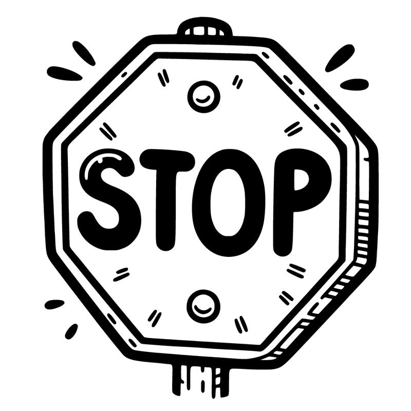stop sign