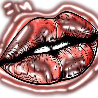 realistic lips