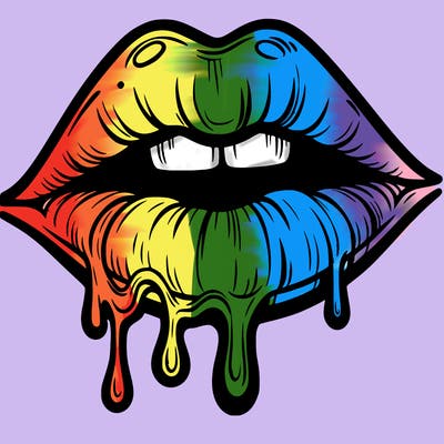 lips that look realistic and drip