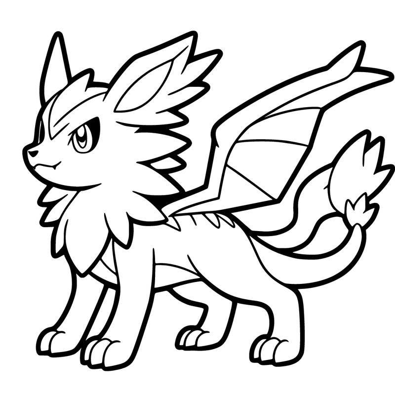 dragon wolf pokémon