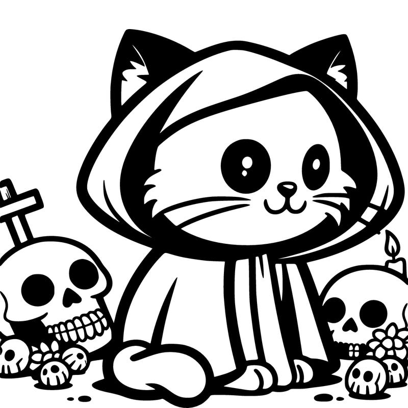 grim cat