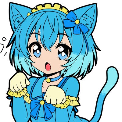 anime cat girl