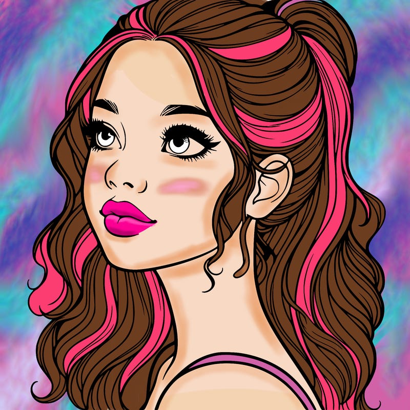 beautiful realistic girl