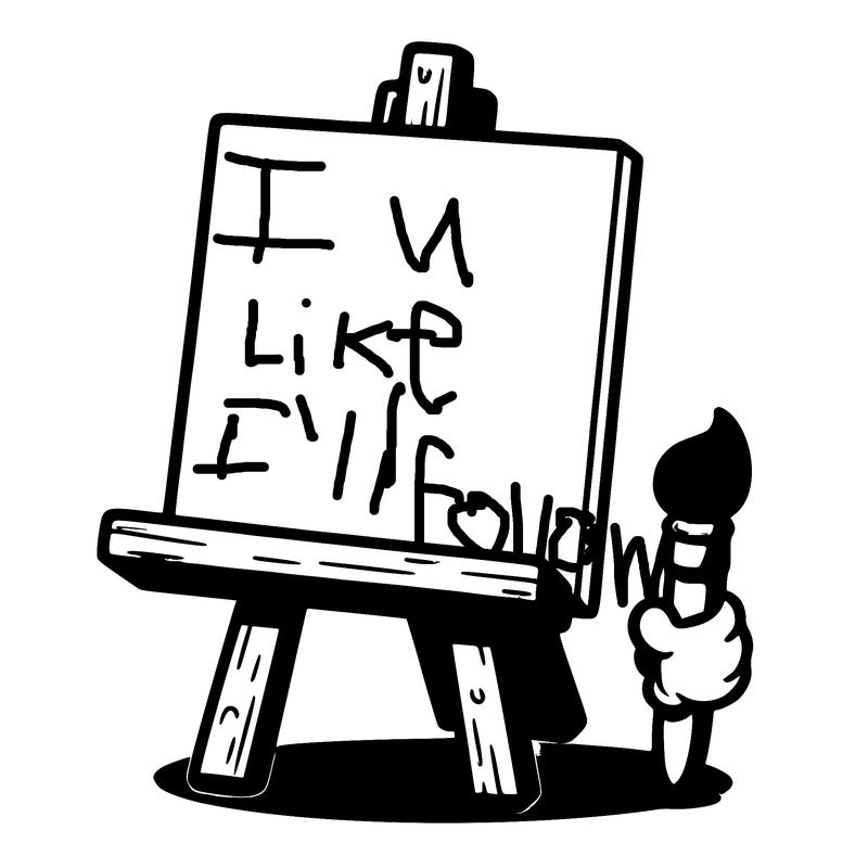 blank canvas ready to be painted on