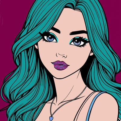 beautiful realistic girl