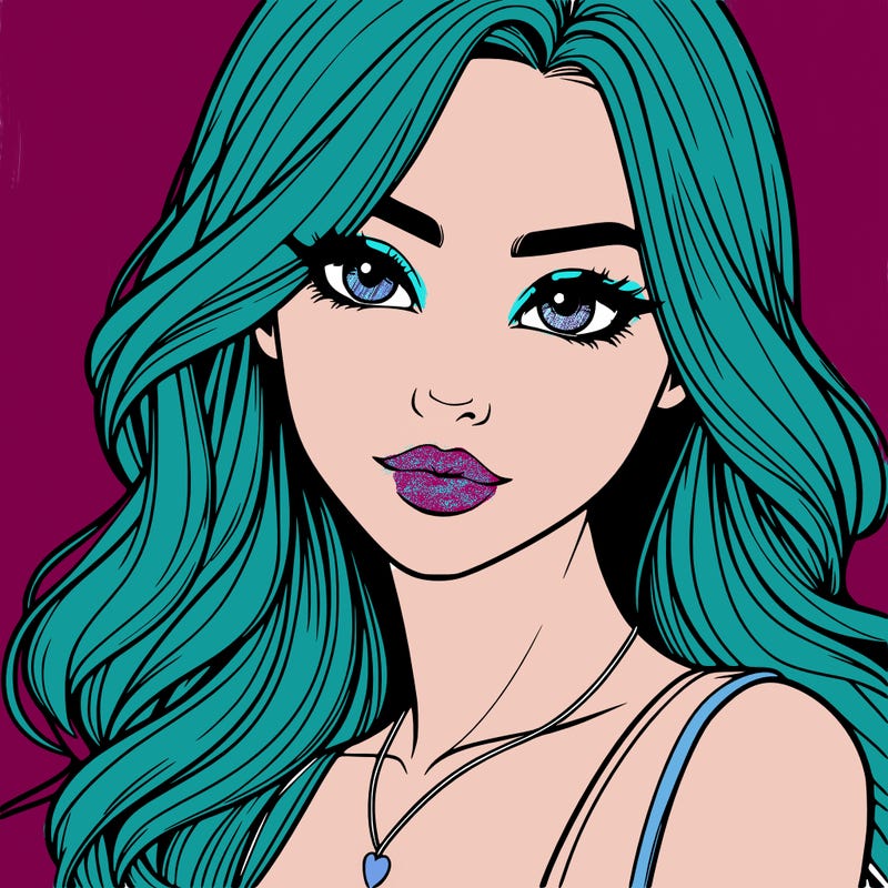 beautiful realistic girl