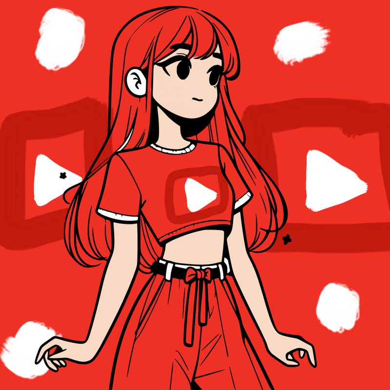 girl in a cute crop top