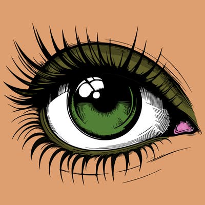 realistic eye