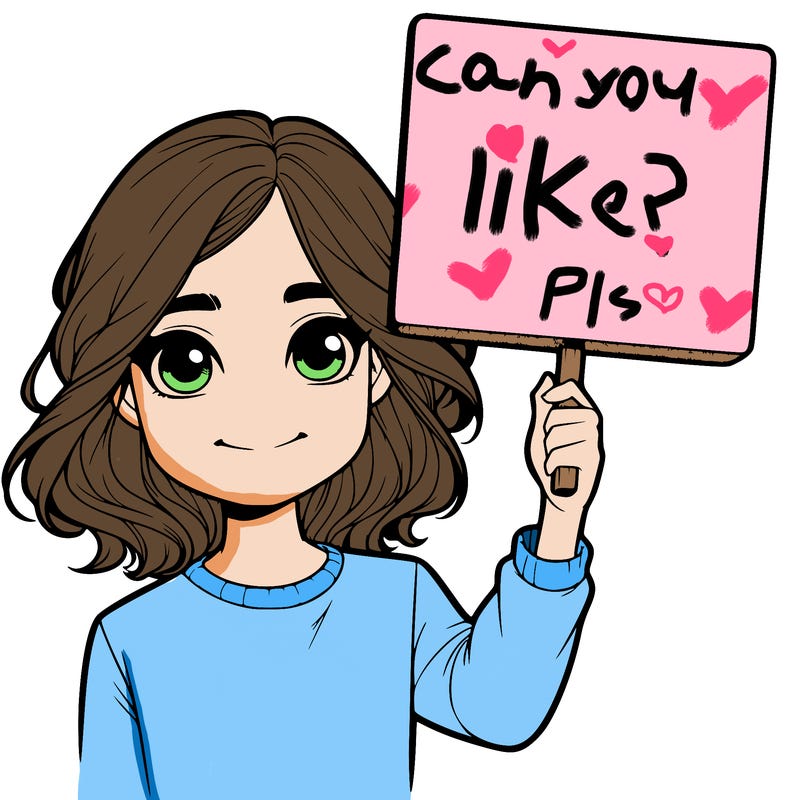 realistic girl holding up a sign