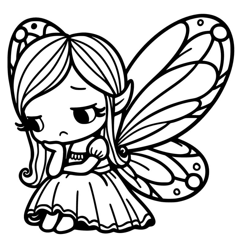 sad fairy