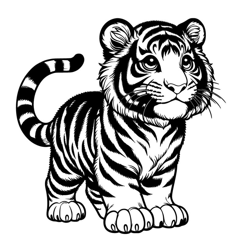 realistic tiger