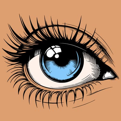 realistic eye
