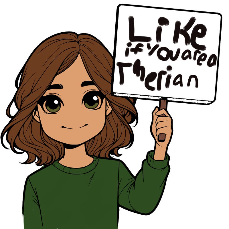 realistic girl holding up a sign